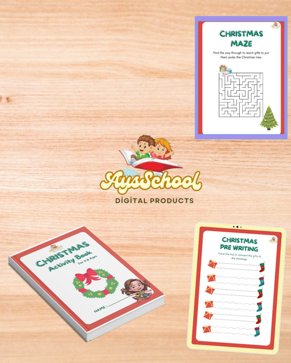 Christmas Activity Book for Kids!