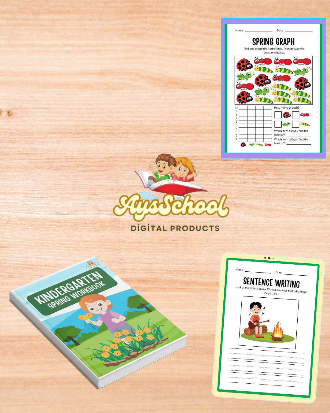 Workbook for Kids Worksheet